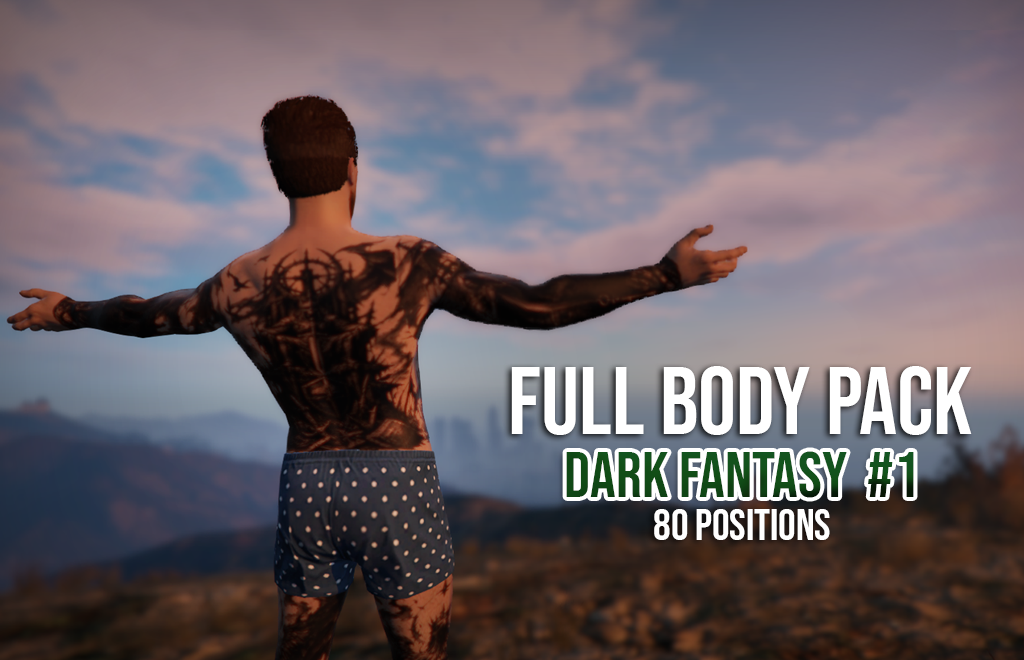 Dark Fantasy tattoo pack