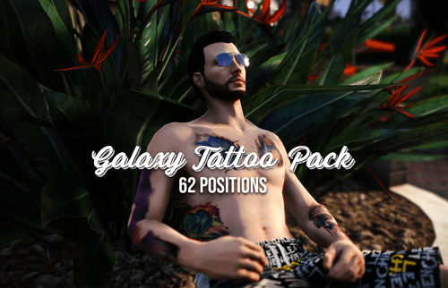 Galaxy & Universe tattoo pack