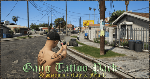 Gangster tattoo pack