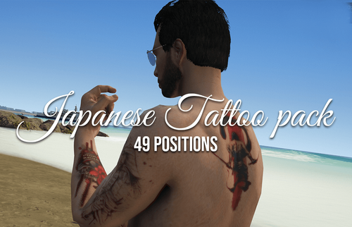 Japanese tattoo pack