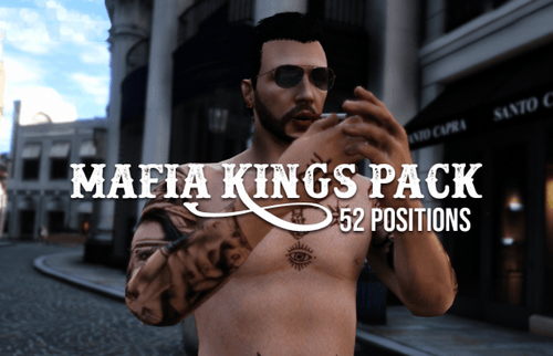 Mafia Kings tattoo pack